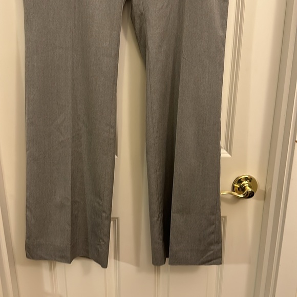 Like New White House Black Market Wide Leg Business Casual Slate Gray Slacks - Picture 3 of 11